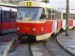 električka tatra čkd k2 7086 na obratisku hlavna stanica